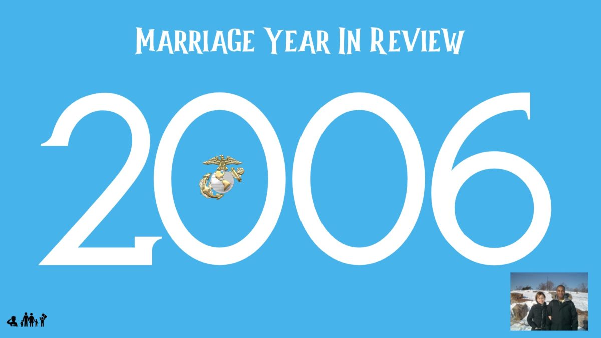 Marriage Year in Review: 2006