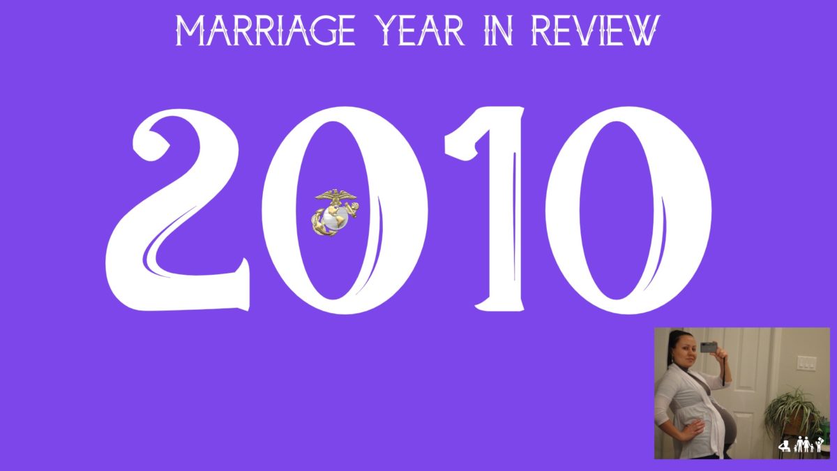 Marriage Year in Review: 2010