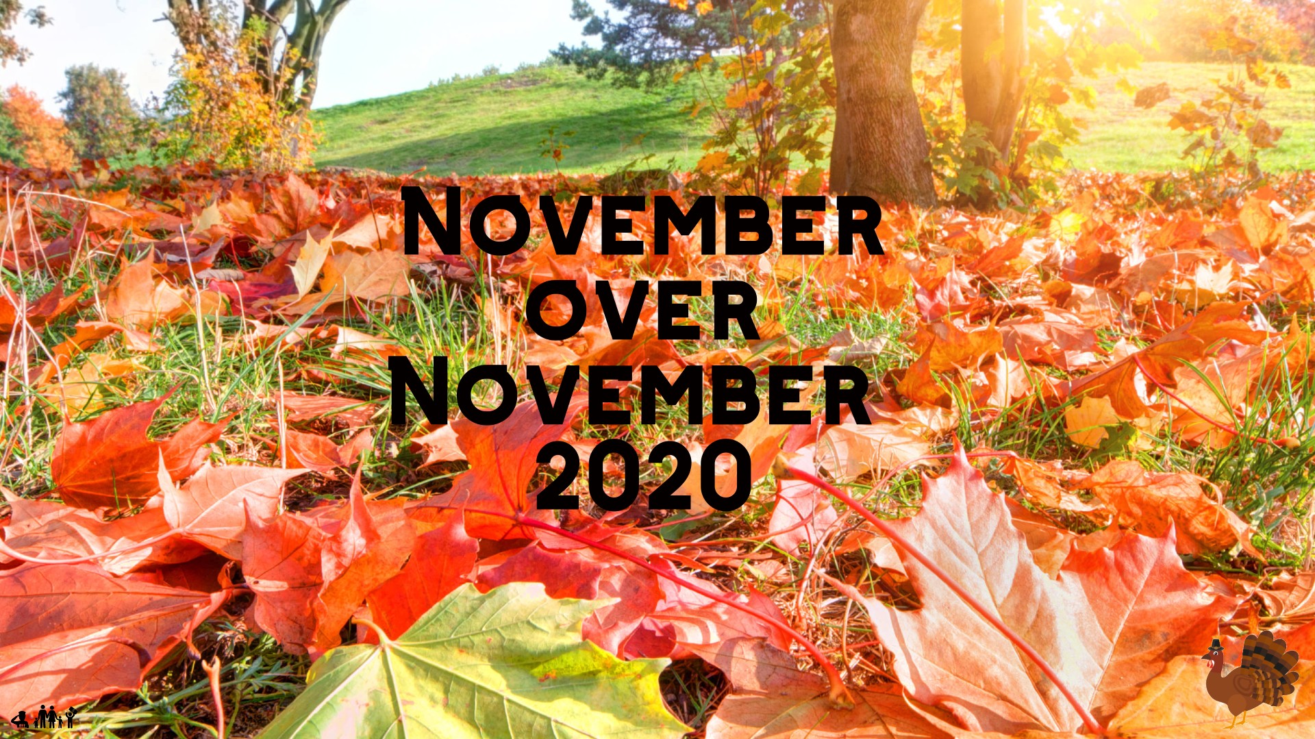 November over November 2020