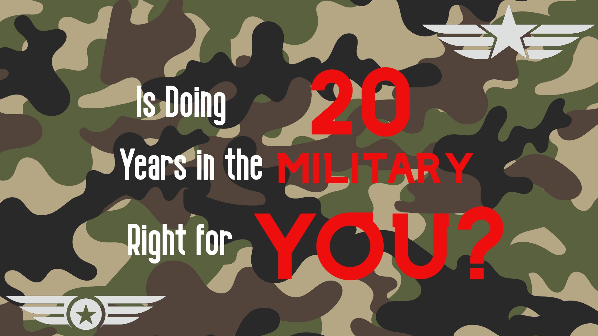 Is Doing 20+ Years in the Military Right for You?