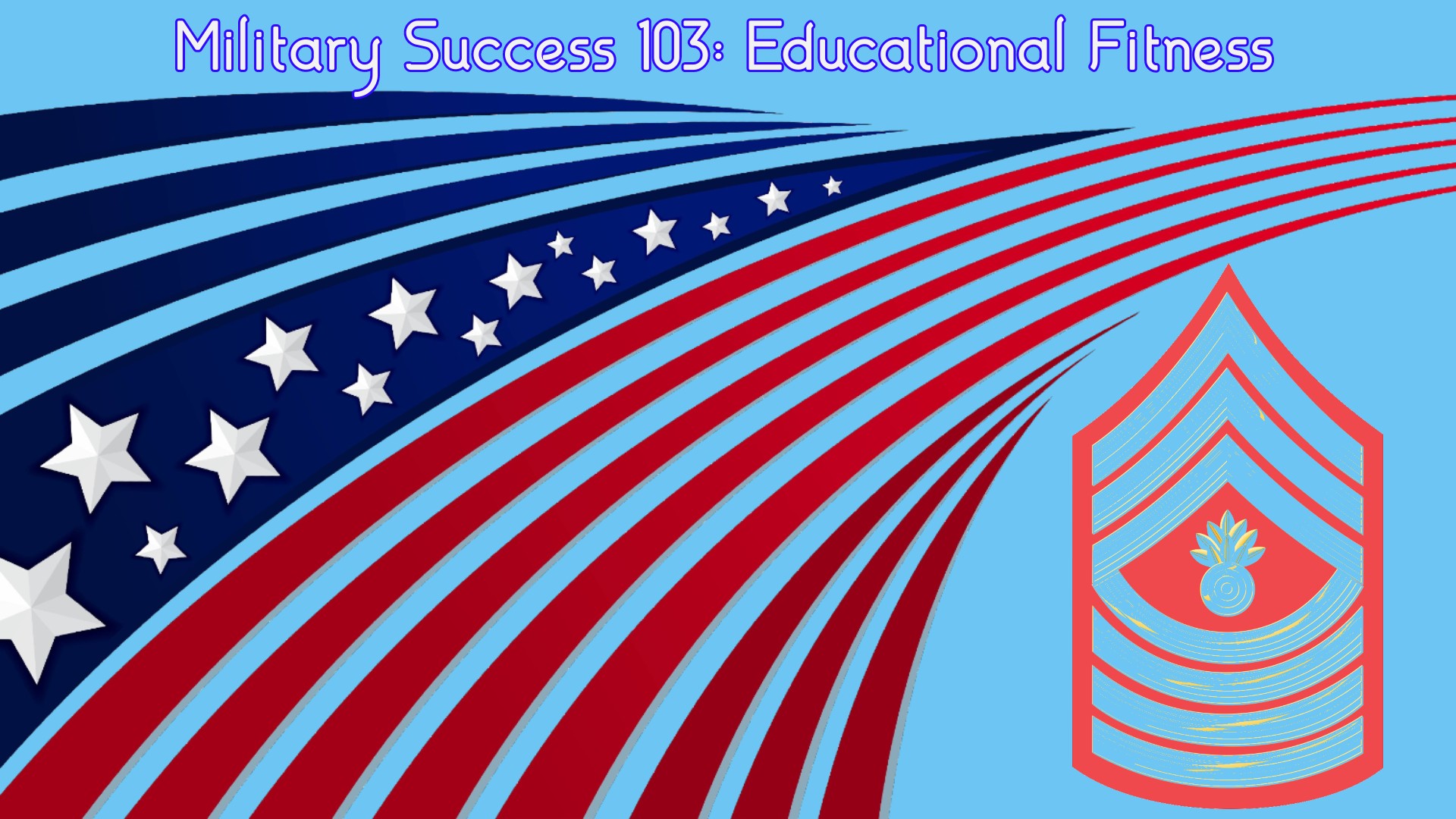 Military Success 103: Educational Fitness