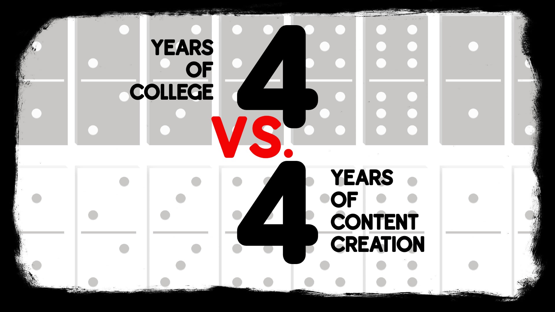 4 Years of College vs. 4 Years of Content Creation