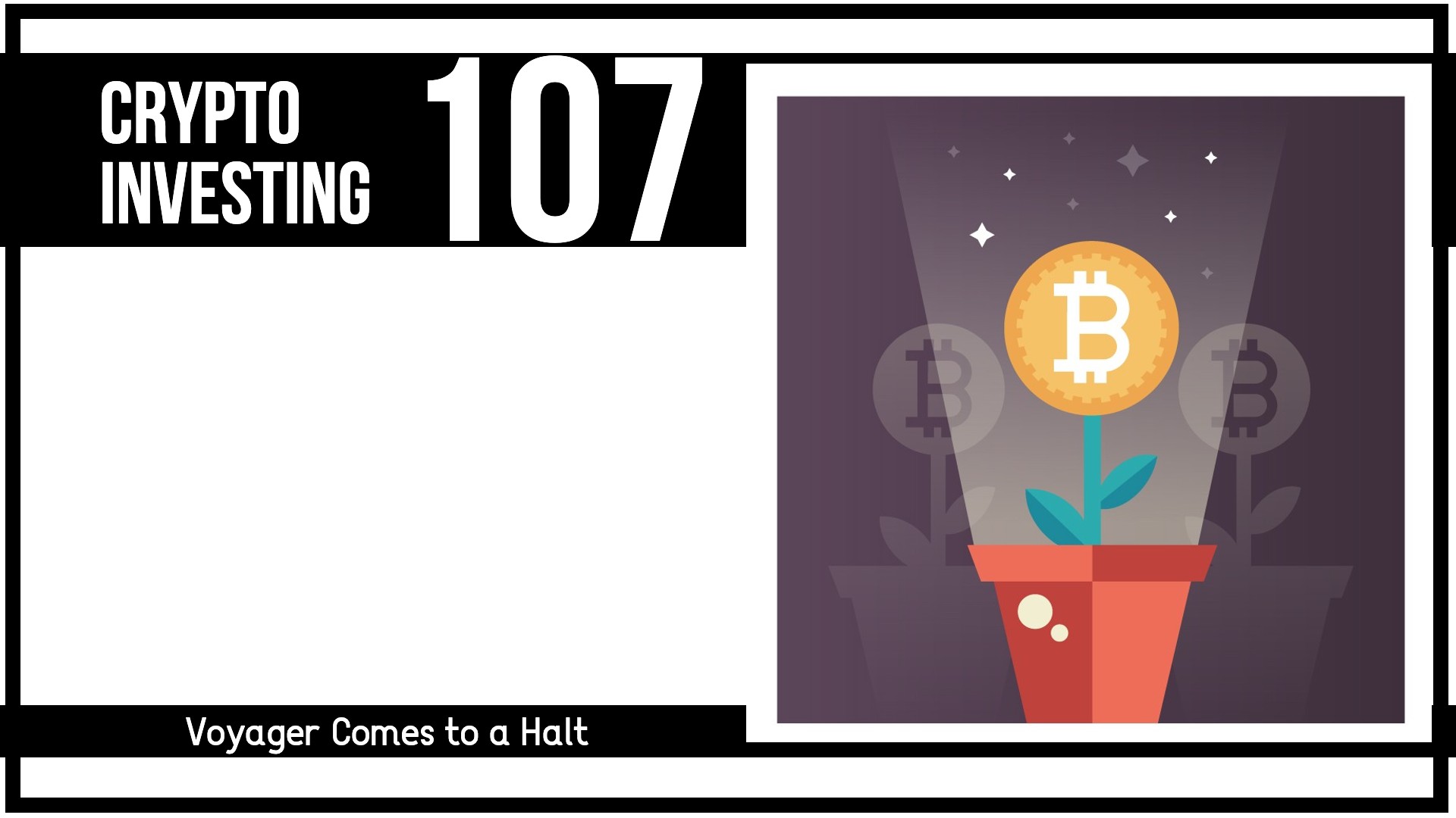 Crypto Investing 107: Voyager Comes to a Halt