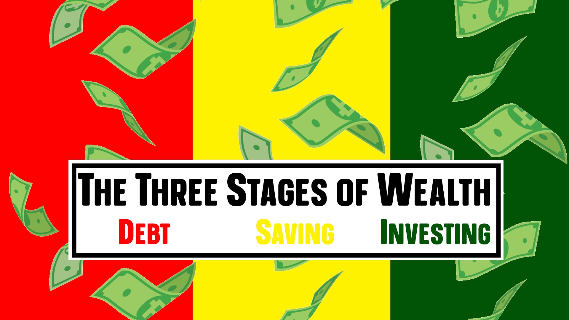 The Three Stages of Wealth: Debt, Saving, Investing